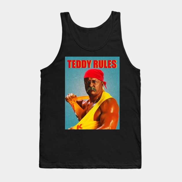 Teddy Roosevelt rules 26th US president Teddy Brosevelt Tank Top by Captain-Jackson